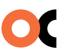 Oranje Creative logo grayscale